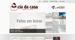 Desktop Screenshot of ciadacasaimoveis.com.br